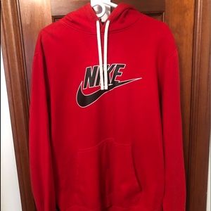 Nike Red Hoodie
